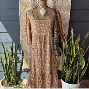 Floral Multicolor Dress